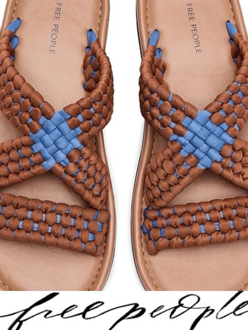 Free People Edge Water Woven Sandal❤️ NWOT
